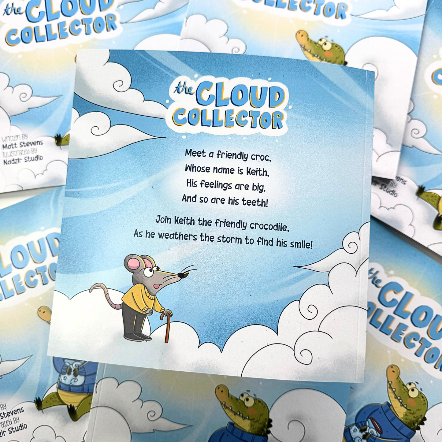 The Cloud Collector | A Children’s Mindfulness Illustrated Story Book | Written by Matt Stevens